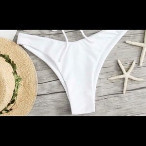 High Waisted Cheeky Bikini Bottoms